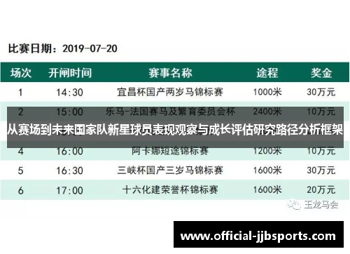 从赛场到未来国家队新星球员表现观察与成长评估研究路径分析框架